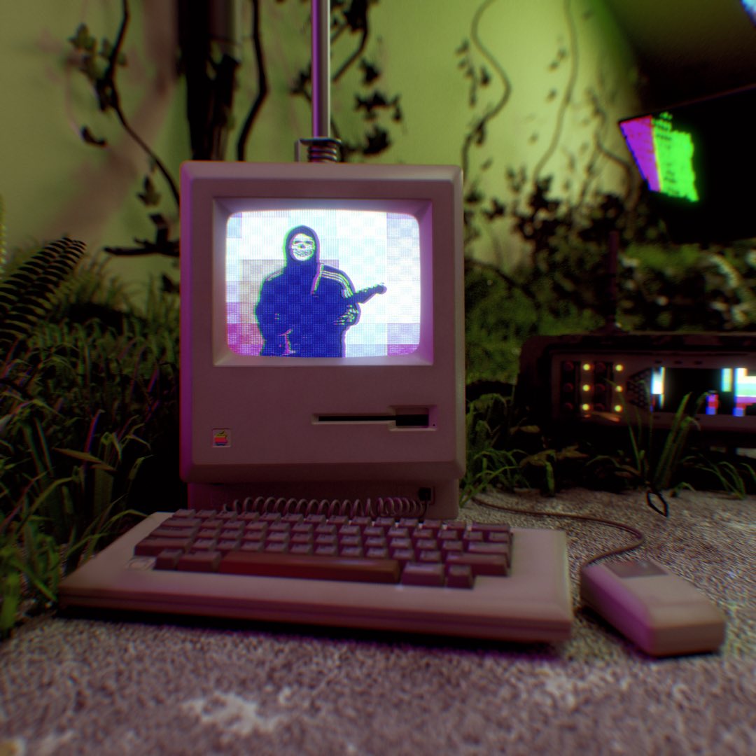 Coming through now! #guitar #Metaverse #musicnft #3dart #guitargear #VirtualReality 
🎸👾🥁 ➡️ instagram.com/reel/CixXl4Bgs…