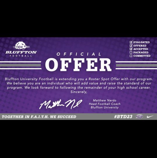 A great opportunity presenting itself.  <a href="/coachcake2020/">Alan Pancake</a> <a href="/BlufftonFB/">Bluffton Football</a>  <a href="/EdgewoodFB/">Edgewood Football</a>