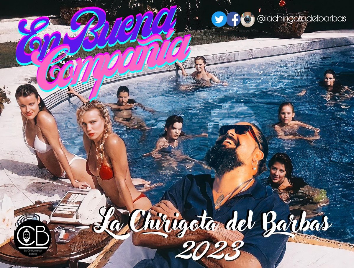 ChirigotaBarbas's tweet image. 🎭 Ahora que se ha acabado el verano y nos salimos de la piscinita, que como veis hemos estado muy bien acompañados, os anunciamos nuestro nombre para el próximo Carnaval... 🎭

&quot;EN BUENA COMPAÑIA&quot; 
Chirigota del Barbas 2023. 

Al lío! 😎