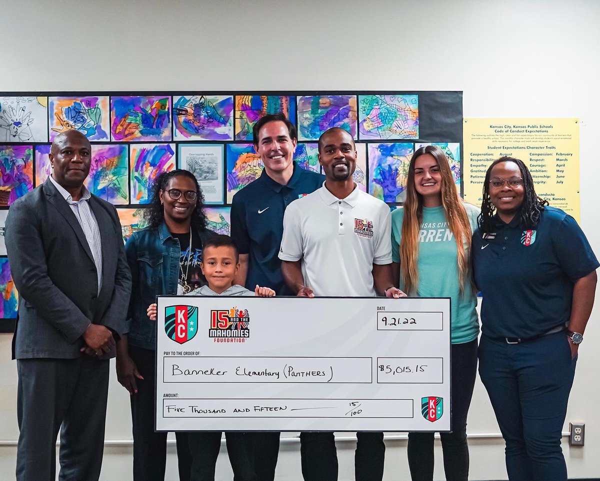 Investing in our city’s future 🤝

We teamed up with @BrittanyLynne &amp; <a href="/15andMahomies/">15 and the Mahomies</a> to show our support for these deserving schools - <a href="/KCPS_Lincoln/">Lincoln College Prep</a>, KC Girls Prep Academy &amp; <a href="/BannekerPanther/">Benjamin Banneker Elementary School</a>.

Each of you nurture the minds of our future. We can’t thank you enough for what you do.