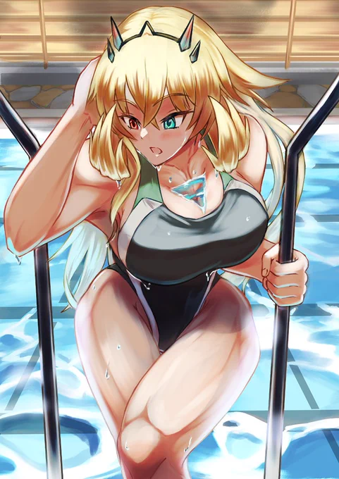 ピクシブの方でこのバゲ子のイラストのコメントにバゲ湖…?ってのがあって笑ってしまったw#fgo #バーゲスト #バゲ子 #バゲ湖 