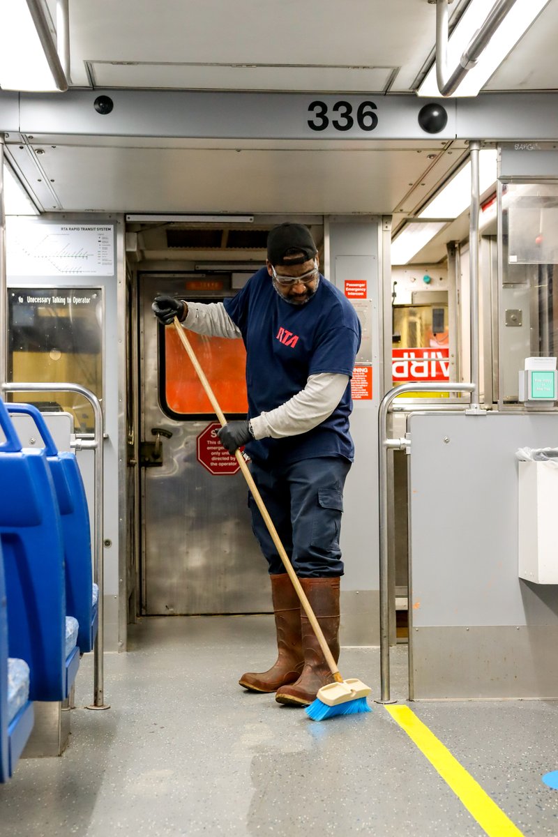 GCRTA's tweet photo. RTA Cleans!
We have always had routine vehicle cleanings, however, we have boosted our cleaning practices to enhance rider satisfaction on the way to your next destination.
Ride with GCRTA today!
Read more: https://t.co/SHPAc9T3UL
#RTACLEANS #GCRTA #CLETRANSIT https://t.co/AloBZlfKaw