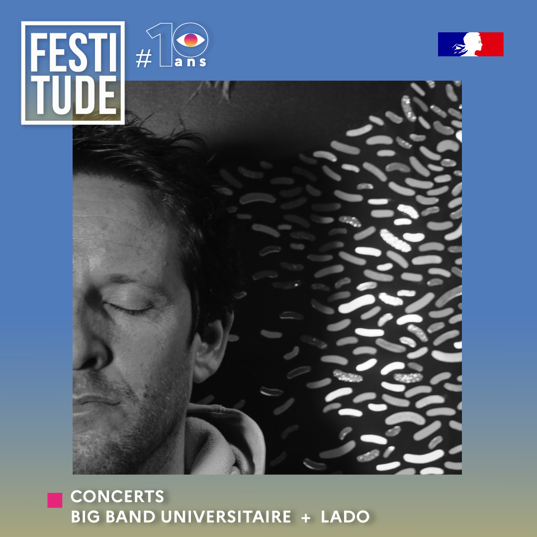 [CONCERT] 🎉 Inauguration @campusamiens + concert gratuit Lado &amp; Big Band Universitaire @upjv_univ 
0uvert à tous !
📍19h - Chaudron - scène des étudiants (Résidence du Castillon, Rue du Général Frère- Amiens)
👉 Programmation complète de Festitude sur crous-amiens.fr/culture/festit…
