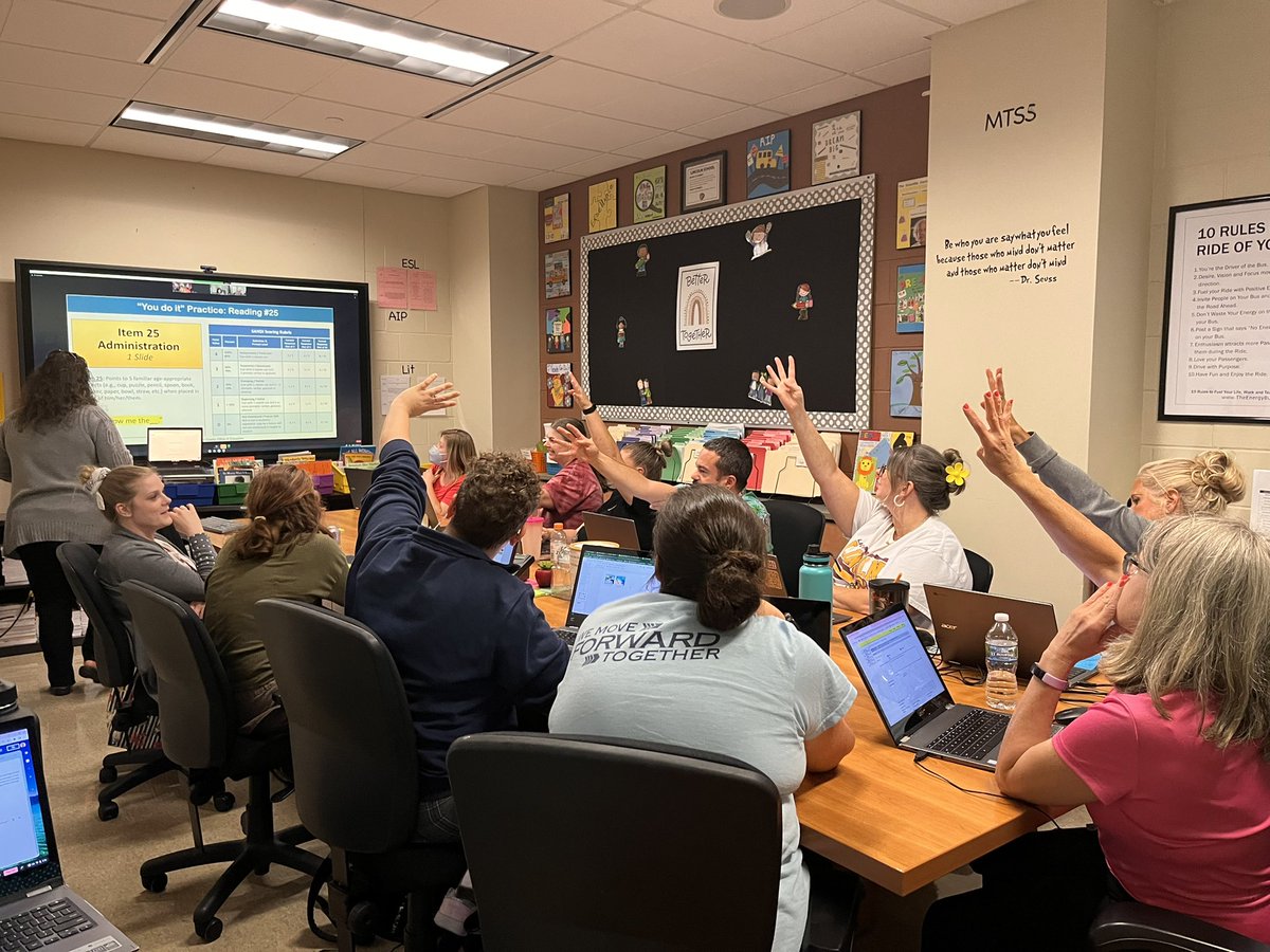 STR/AIP/AIP-M teachers are actively listening and learning on the SANDI Assessment! They are ROCKING this PD! #professionaldevelopment #growthmindset <a href="/D99Cicero/">Cicero District 99</a>