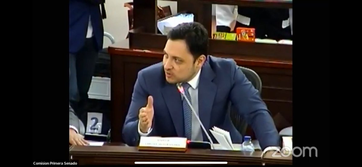 Comisión Primera Senado tweet media