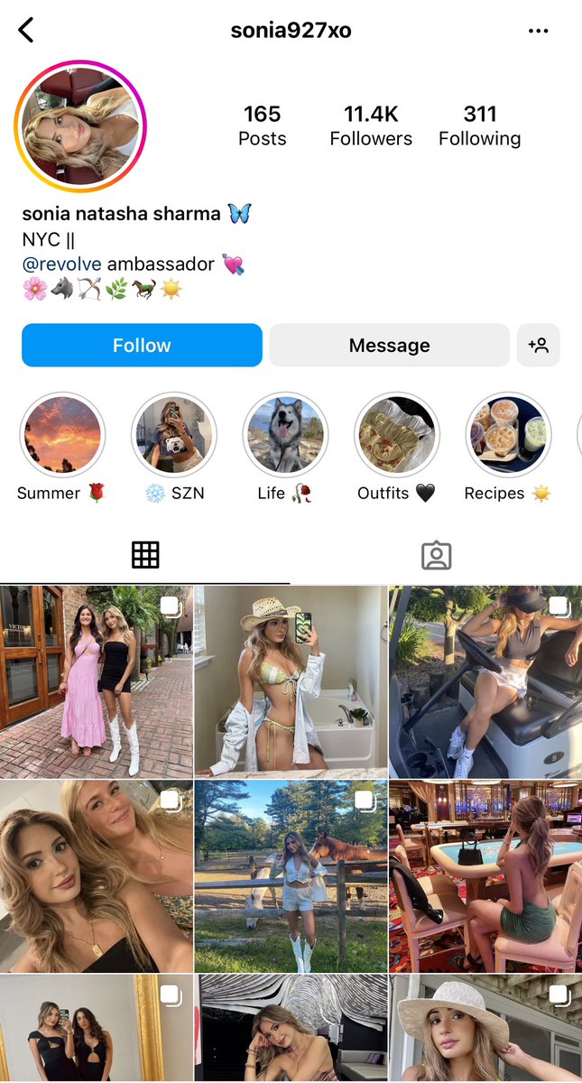 RealitySteve's tweet photo. Another mini screw up by me. Misspelled Sonia’s last name. Here’s the correction: 

Sonia Sharma, 28 (will turn 29 during filming), Long Island, NY. (IG: sonia927xo). Went to Hofstra Law School. Currently a project manager. Has a TikTok (sonia927xo). https://t.co/cQJb0wwmLd