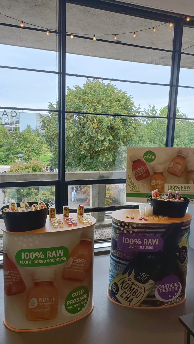 SiSuJuice's tweet photo. In @ucddublin this Thursday? Drop into the Main Restaurant and get some #FREE SiSú tasters from 12pm, PLUS, we have a competition to win 18 plant-based drinks!

@Gatherandgather @UCDSU @HealthyUCD @myucd
#helloUCD #GetTheGoodIn #FreshersWeek #ucdfreshersweek https://t.co/KJ02NE41H8