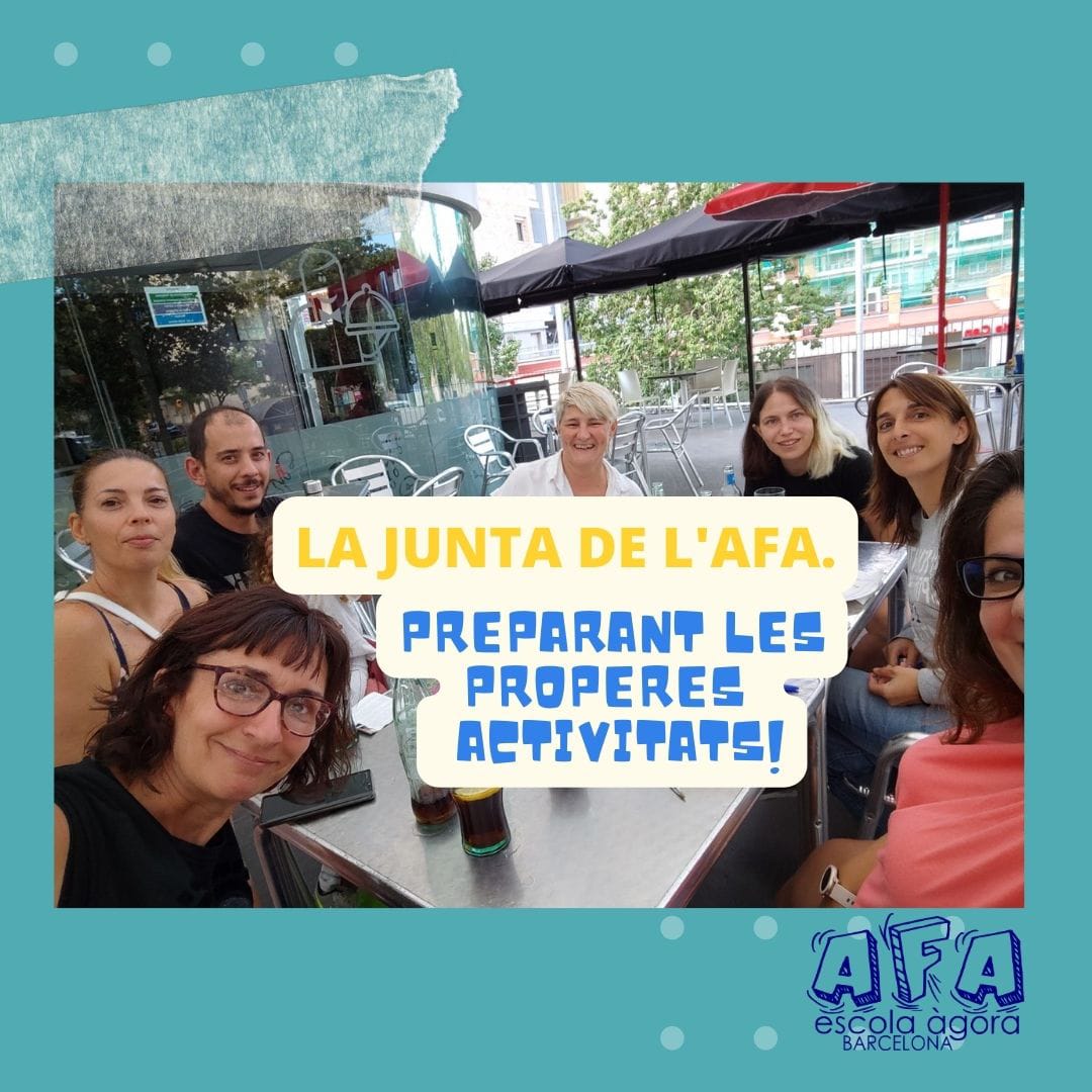 Aquest any volem tornar a fer totes les activitats i més! Ja estem treballant!

Vols participar activament?
Escriu-nos!!

afaescolaagorabcn@gmail.com

#afaescolaàgora9barris <a href="/afaescolaagora/">AFA escola àgora BCN</a> <a href="/batukagora/">Batukàgora</a> #teatrerosdelagora <a href="/Agoreta_agora/">AGORETA la Geganta De l'Àgora</a> <a href="/agora_escola/">Escola Àgora</a>