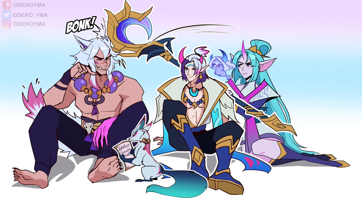When you are blaming your teammate for feeding and not yourself 

#Sett #Soraka #Aphelios #LeagueOfLegends #LeagueOfLegendsFanArt #ArtofLegends