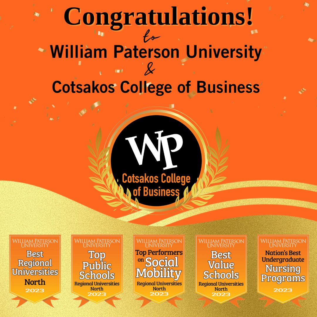 wpunjbusiness's tweet photo. Congratulations to Dean, Anthony Bowrin Ph.D. of Cotsakos College of Business and William Paterson University for the awards received! #willpower #ccob #wpunj https://t.co/qrBZvsup3C