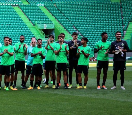 A equipa do Sporting treinou hoje em Alvalade e olhem quem esteve presente, o nosso Dani 👀💚