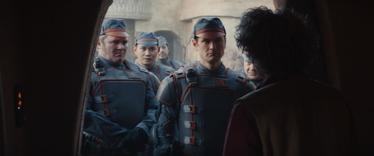 keldorjedii's tweet photo. Andor isn’t even trying to be subtle with its messaging, and I fucking love that. The Pre-Mor Authority is just an extension of the imperial war machine, just like the police in real life. They’ll work in favor of whoever’s in power. 

Tony Gilroy really said ACAB, but in space. https://t.co/5fBtWZDgrf