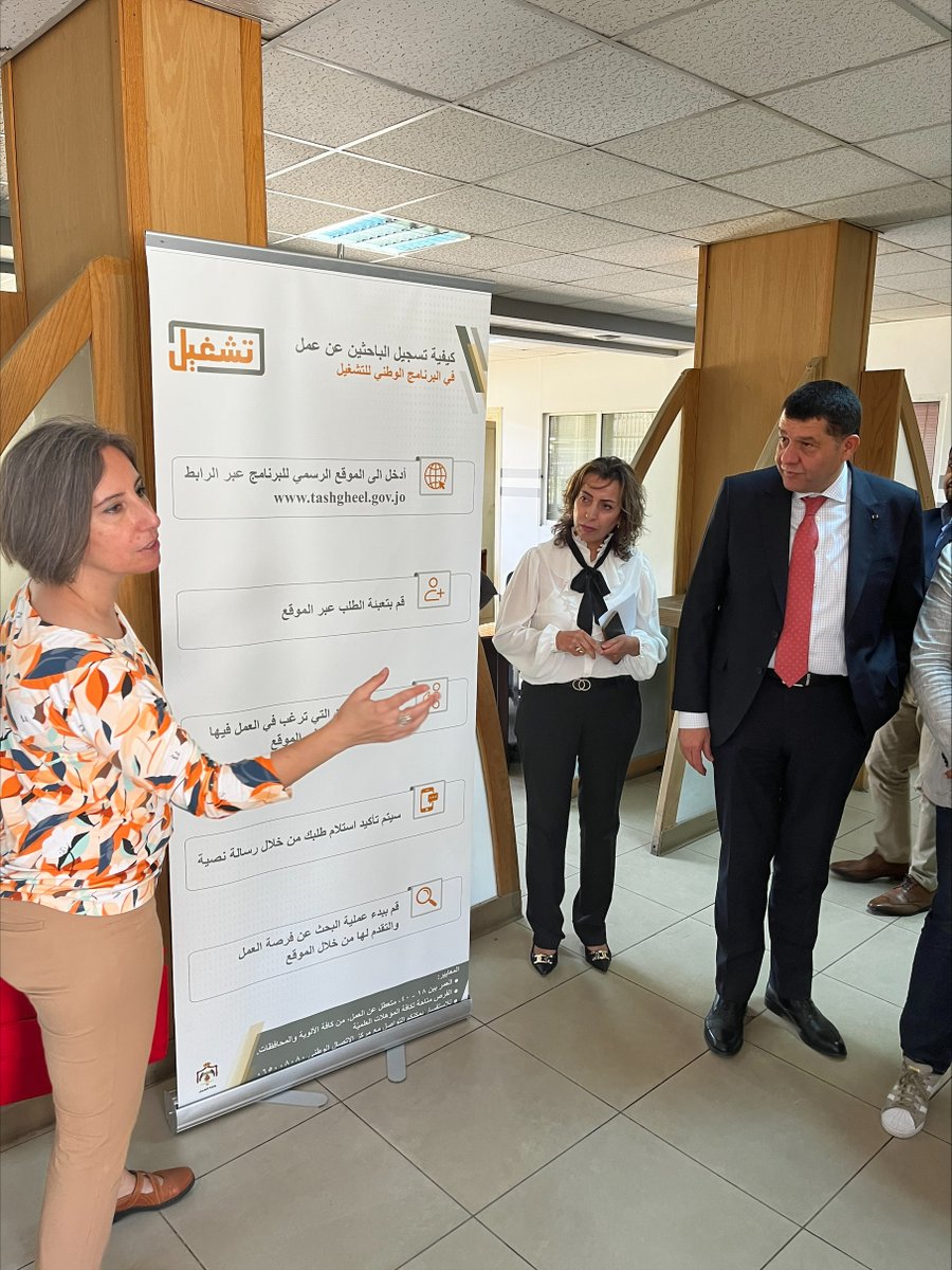 HollyBenner_wbg's tweet photo. Great visit to #sahab today with #MinistryofLabor and #rampharma to see the National Employment Program #tashgheel supported by #WorldBankMENA in action. A growing partnership with the private sector to employ and skill #youth in growth sectors. https://t.co/X40IjpvzOP