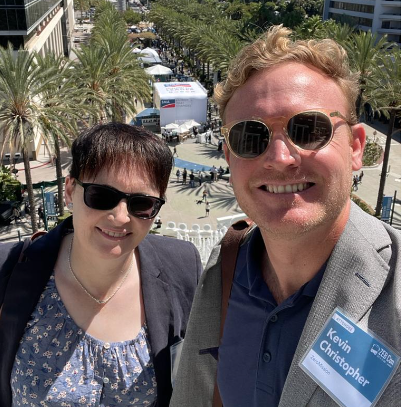 ZeroMissionInc's tweet photo. And that’s a wrap from the @ZeroMissionInc  team at #ZEBCon2022 and #RE+.. @ZEBConference  What an incredible few days of engaging conversations. We’ll see you next year! 🚌🔋⚡ #Cleantech #zeromission https://t.co/p2BGc7R462