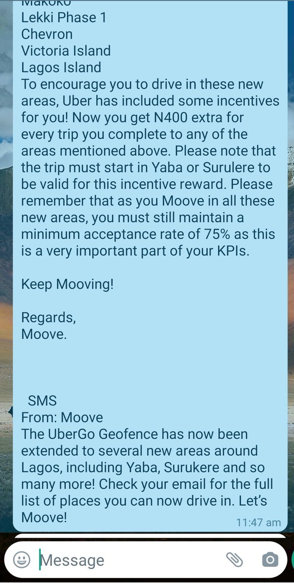 maiwega's tweet photo. @UberNigeria package special products @moove call ubergo with zusuki car give out to drivers at rate 7m (actual price at marketplace 2.5m) and the vehicle didn't pass safely test.
Congratulations 👏 to all the #moove #drivers🕺🏿💃🏿😝 
@nupabw 
#Joinunion https://t.co/jx1Q1WZ1OM