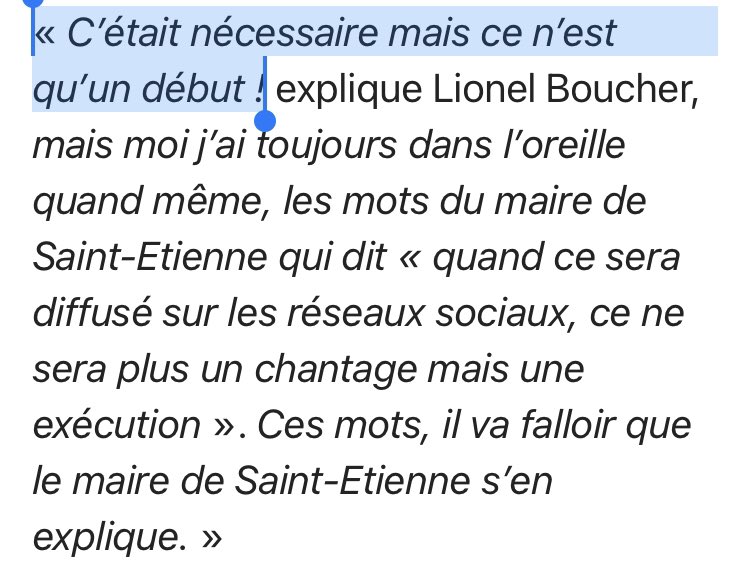AnttonRouget's tweet photo. 24h après le limogeage du directeur de cabinet du maire de Saint-Étienne, quelques exemples de réactions d’élus de la droite et du centre (le camp du maire, donc) recueillies par @F3Rhone_Alpes et @Leprogresloire.
Pour résumer: Gaël Perdriau n’est vraiment pas sorti d’affaire…😬 https://t.co/ANz4Q3i5xq
