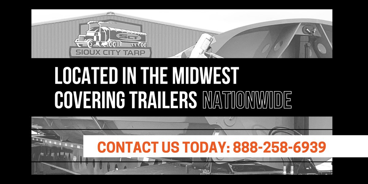 Reach out today to cover your trailer! 
888-258-6939 sales@siouxcitytarp.com
#Nationwide #ElectricTarpSystem #Tarps #Trailers #TrailerCovers #GrainTrailers #bellydump #enddump #dumptruck #OnsiteServices #FarmInstalls #FamilyOwnedBusiness #SiouxCityTarp #trucking #madeintheusa