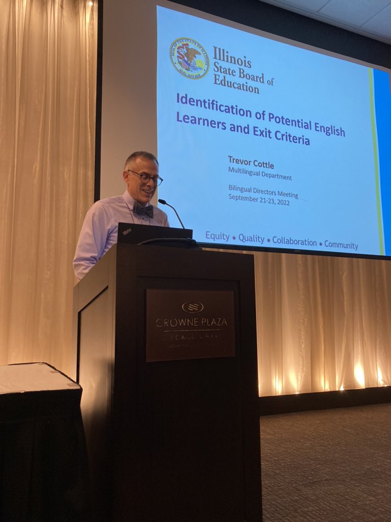 Thanks for a great first session, Trevor! #ILBilingualDirectors22