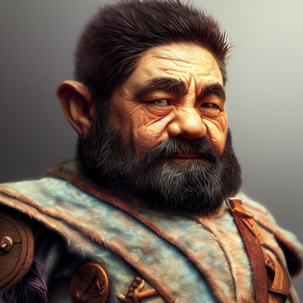 saivingthrow's tweet photo. Not all Dwarves have long braided beards. This one is a Ranger and gives you a sideways glance through his one good eye.

#dnd #aiartcommunity #promptart #digitalportrait #portraitart #deepdream #ai #midjourneyart #conceptartist #fantasyart #characterdes… https://t.co/2G0LJTun4Z https://t.co/NixXgJOn5h