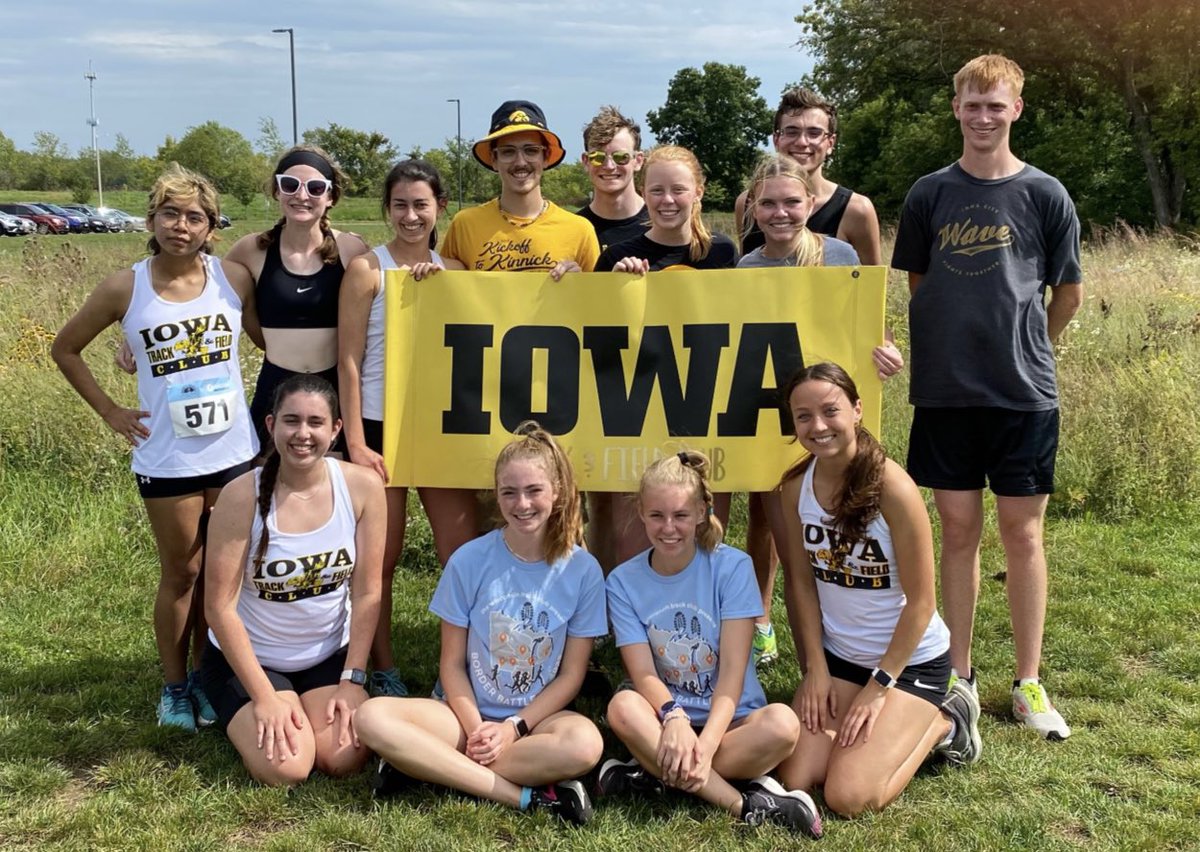 IowaSportClubs's tweet photo. Last weekend the Track and Field Club competed at the Wisconsin Cross Country Border Battle. The Women’s team placed 3rd! Great job everyone! https://t.co/tXWfPVN5rC
