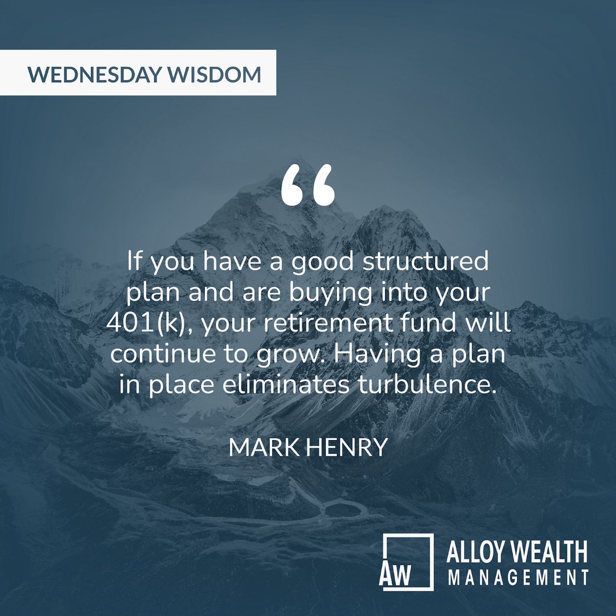 Managing your retirement accounts is the key to living large.

Set up a structured plan with one of our advisors today by giving us a call or making an appointment online.

📞: 800-689-3935

#WednesdayWisdom