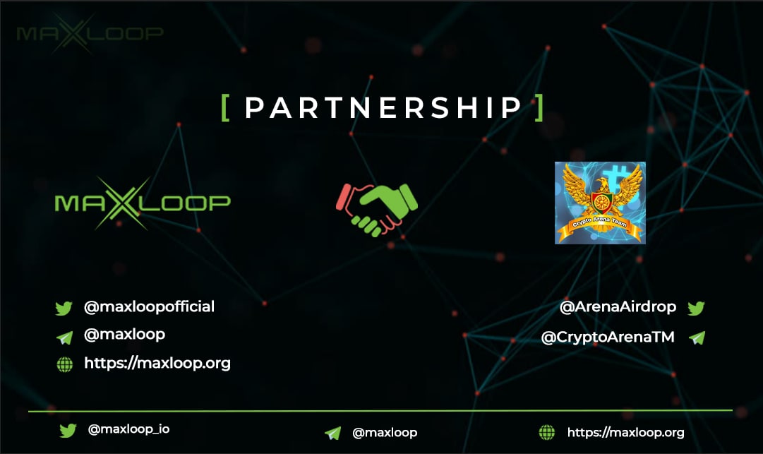 maxloopofficial's tweet photo. Hi, MaxLoop Community!

🥳 MaxLoop is excited to announce our new partnership with @ArenaAirdrop
👨‍💻 Crypto Arena Team is a community that aims to introduce various Crypto currency projects in various countries in the form of AMA. https://t.co/UfUhIx235Z