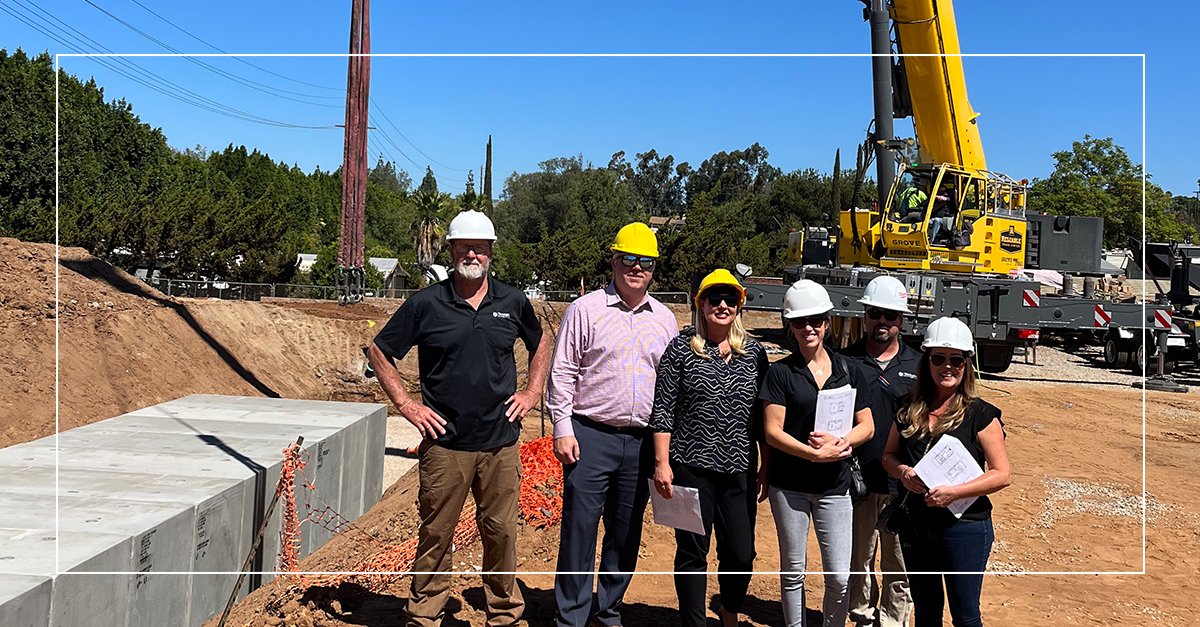 The Resmark Companies (@theresmarkcos) on Twitter photo Construction Update: Resmark’s Julie McKay and <a href="/Warmingtongroup/">Warmington</a>'s Joe Oftelie, Rebecca Anbardan, Rick Hansen, Yvonne Espinoza, & Steve Oort tour #BoulevardPark, a new collection of townhomes in #Escondido #CA. Framing of the buildings is underway, with models expected early 2023. Construction Update: Resmark’s Julie McKay and <a href="/Warmingtongroup/">Warmington</a>'s Joe Oftelie, Rebecca Anbardan, Rick Hansen, Yvonne Espinoza, & Steve Oort tour #BoulevardPark, a new collection of townhomes in #Escondido #CA. Framing of the buildings is underway, with models expected early 2023.