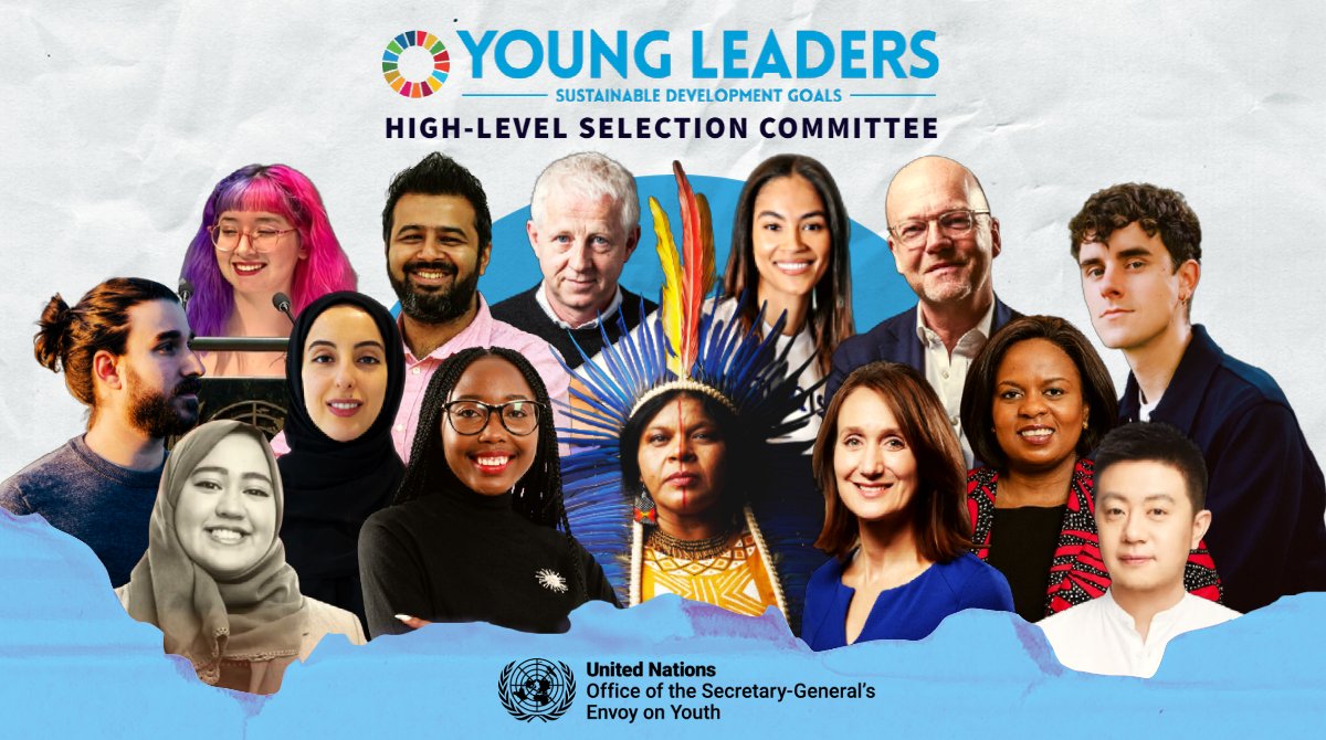 Our #SDGAdvocates Richard Curtis and @chica_rosadita know the importance of having youth present in all decision-making spaces. As part of the High-Level Selection Committee, they join together to welcome the 2⃣0⃣2⃣2⃣ Class of #SDGYoungLeaders: un.org/youthenvoy/202…