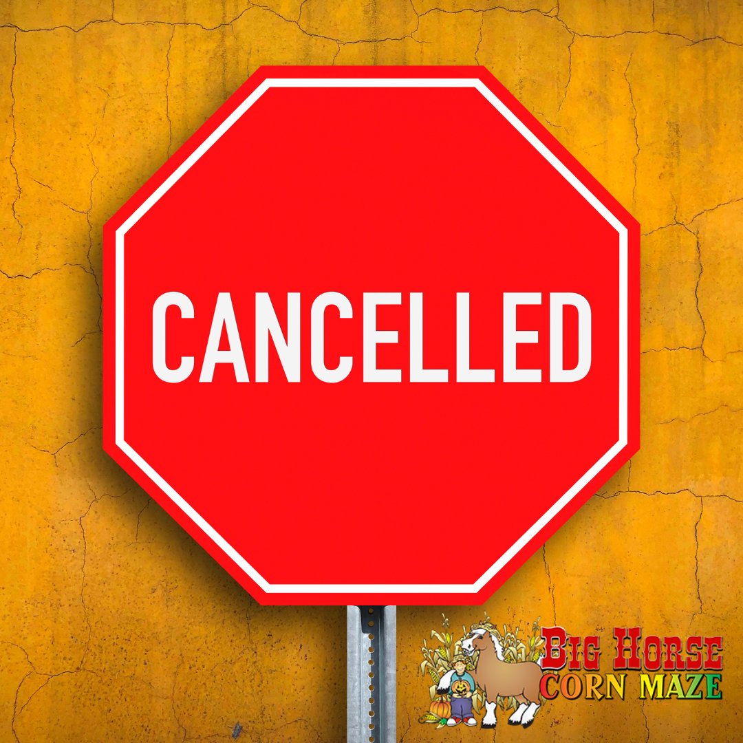 Due to circumstances beyond our control the 2022 Big Horse Corn Maze is cancelled. The recent heat wave was too much for the corn which has not grown sufficiently to make the Corn Maze viable. We apologize for any inconvenience.