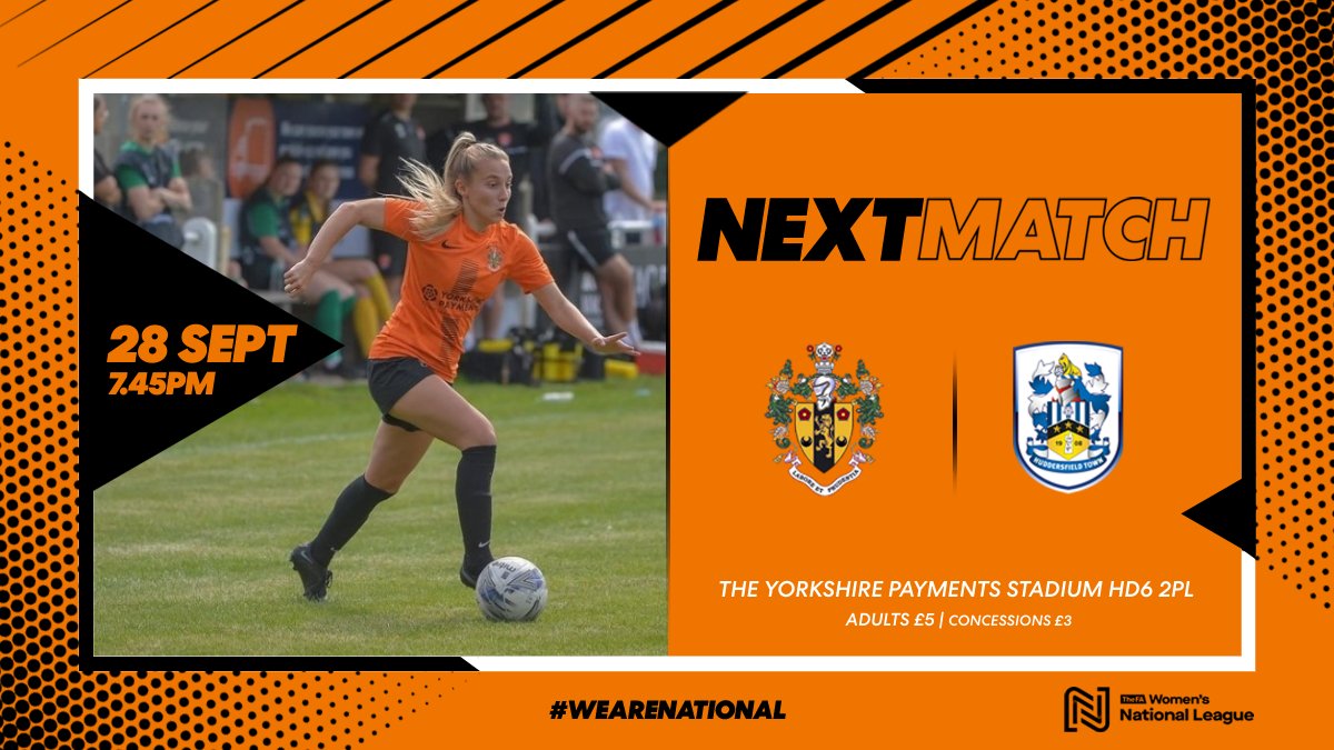 ᴅɪꜱᴄᴏᴜɴᴛᴇᴅ ᴛɪᴄᴋᴇᴛꜱ ɴᴏᴡ ᴀᴠᴀɪʟᴀʙʟᴇ!!

Join us on Wednesday 28th for our <a href="/FAWNL/">FA Women's National League</a> fixture against West Yorkshire rivals <a href="/HTAFCWomen/">Huddersfield Town Women</a>!

Since its our first league game at home, grab a discount via the link below and secure your ticket today!

fixr.co/event/brighous…