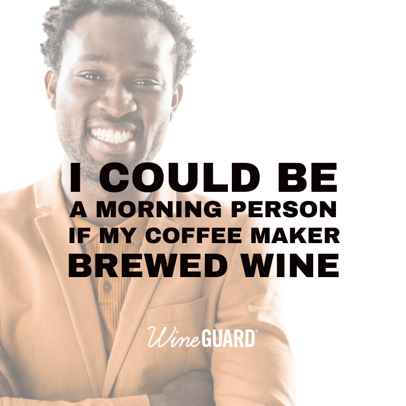 thewineguard's tweet photo. I could be a morning person if my coffee maker brewed wine ☕🍷🤣  Happy Wine Wednesday! 
.
.
.
.
.
.
.
.
#morning #thought #coffee #wine #joke #brewedcoffee #winewinewine #ig_wine #morningperson #funny #happy #cute #winewednesday #smile #lifestyle #adulting #direct #entrepreneur https://t.co/2iwPl9Of8v