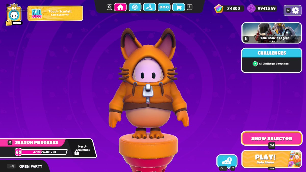 <a href="/CouRageJD/">Jack “CouRage” Dunlop</a> <a href="/FallGuysGame/">Fall Guys</a> I have 8200+ crowns

 Top 30 in the world