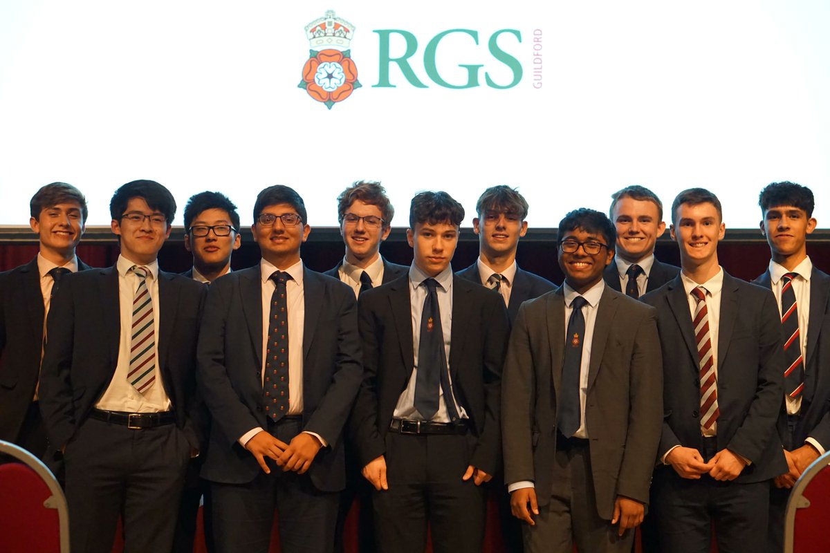 #RGSGuildford Congratulations to our  finalists who have demonstrated phenomenal sophistication &amp; maturity of thought, real dedication to research, independence &amp; originality, &amp; a genuine love of learning for its own sake. You should all be so proud of what you have achieved.