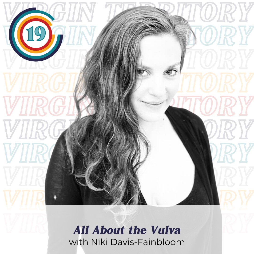 In Episode 19, <a href="/nikidavisf/">Niki Davis-Fainbloom</a> and our host discuss vulvas!  Why porn can be a negative influence, how irrational thoughts can get in the way of sexual pleasure and the dual control model. 

virginterritorypod.com/subscribe