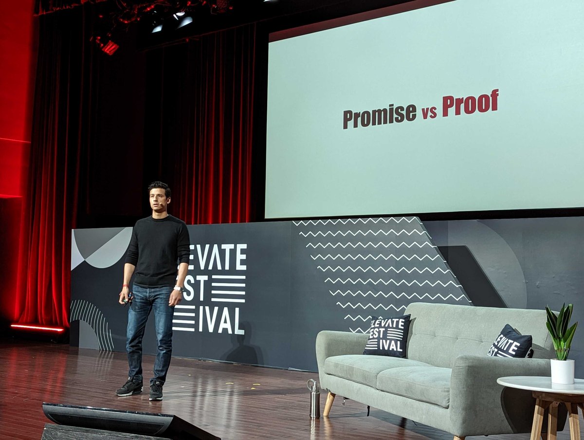 We hope you had a chance to catch <a href="/themichaelho/">Michael Ho</a> on stage at <a href="/ElevateTechCA/">Elevate</a>! He gave great insights on a framework for product market fit #ElevateFest2022