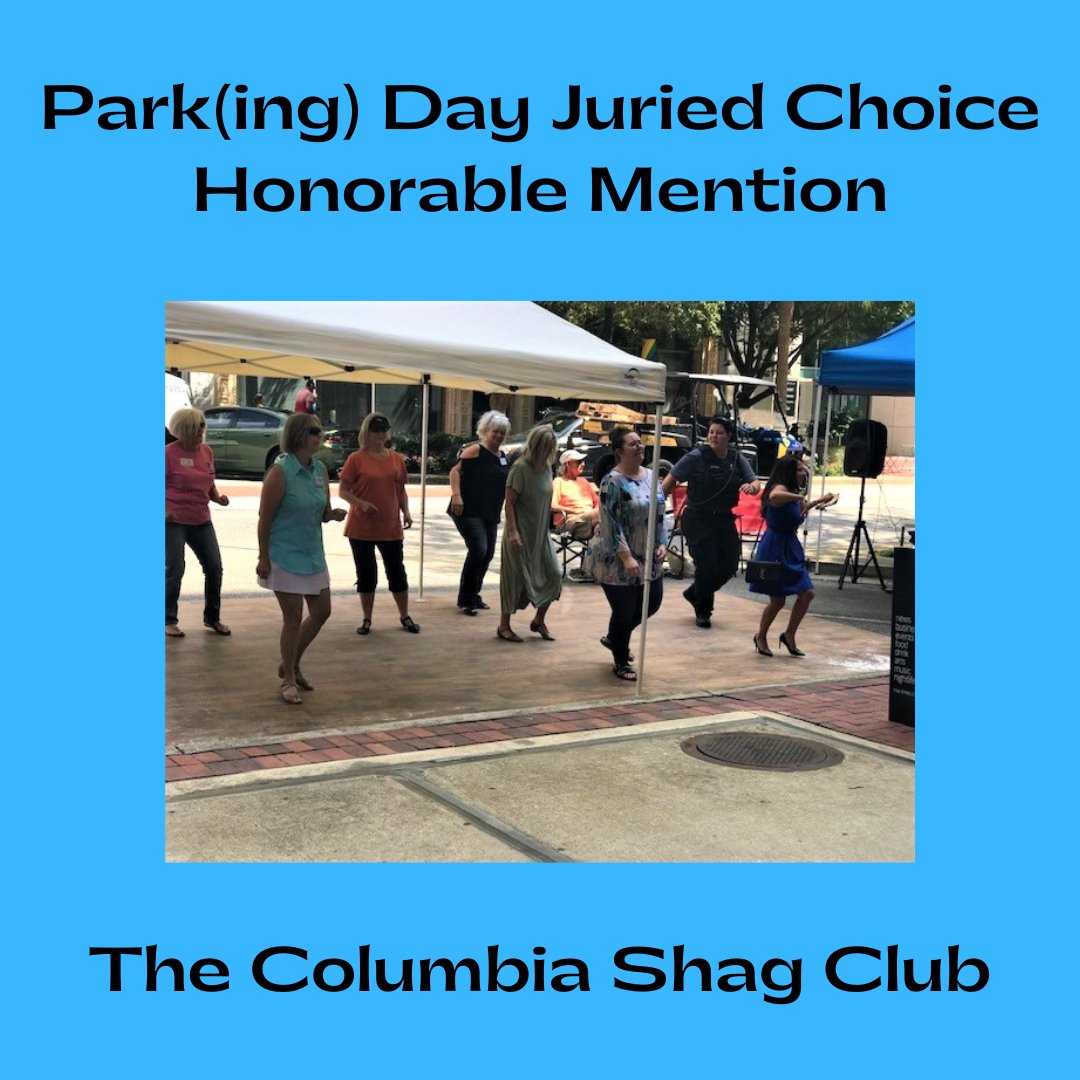 #ICYMI PARK(ing) Day transformed #columbiasc on Friday, September 16th, and we hope you had as much fun as we did! Congratulations to our award winners for 2022: Boudreaux Group won the Juried Best Design Award and LS3P Associates won the People’s Choice Award! #WeAreColumbia