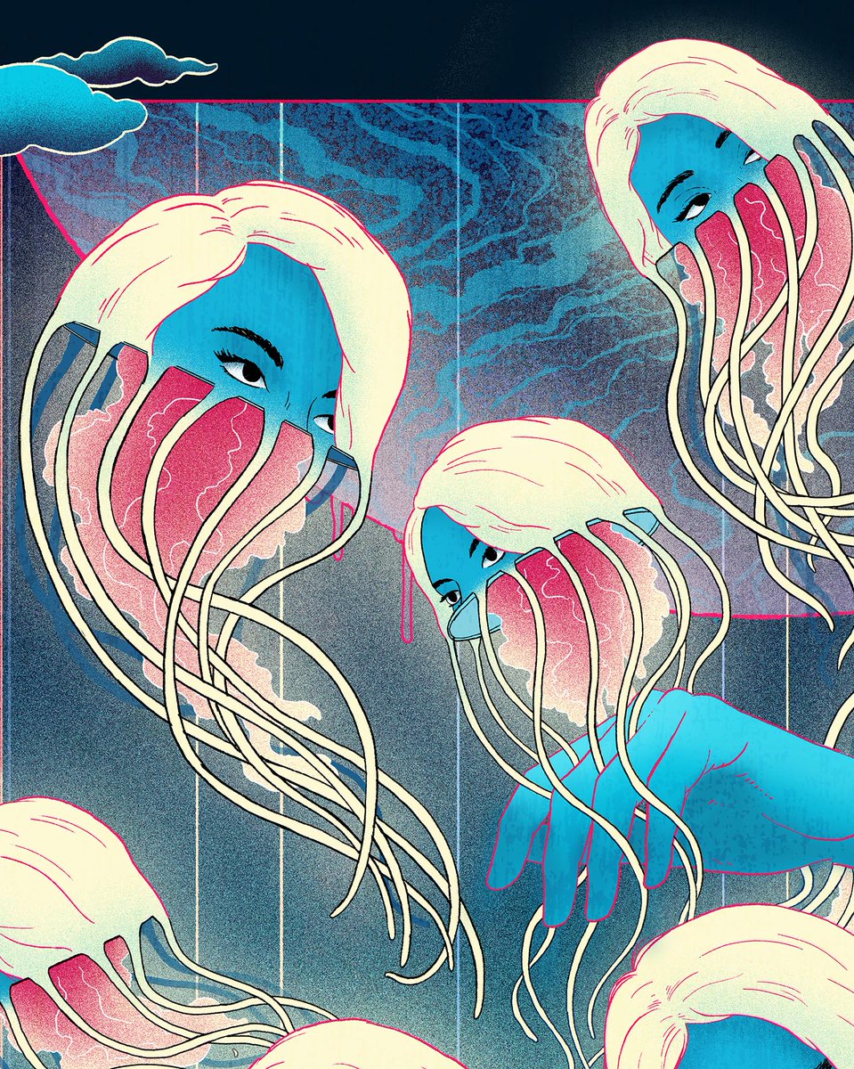 AntoineDoreArt's tweet photo. 🌊New drop on @objktcom!🎐
Jelly Thoughts 30 ed // 7 tez
#tezos #CleanNFT @cleannftunion https://t.co/EadgFSLl9t