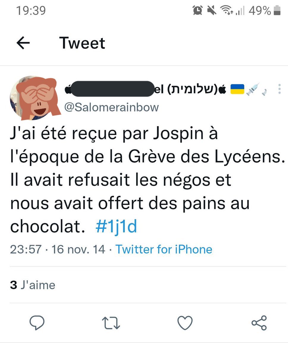 TchoinCasa's tweet photo. Choupette ça va pas du tout. On t’a dit loi Jospin 89 quand tu étais au collège. Tu étais en terminale en 93 et jospin n’était plus ministre de l’educ depuis 1992. Mens doucement #salomerainbow #ozerevent https://t.co/uBM5lr1kjP