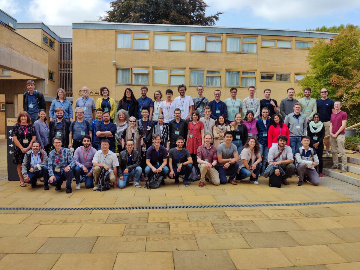 Conference photo from a fantastic meeting last week in Leicester.

A perfect size of meeting in my opinion. Lots of friends/colleagues new and old and lots of new ideas too

sites.google.com/view/leicester…