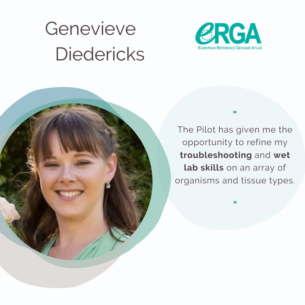 European Reference Genome Atlas (@erga_biodiv) on Twitter photo Genevieve <a href="/DiedericksGen/">Genevieve Diedericks</a> is a Postdoc <a href="/UAntwerpen/">UAntwerpen</a> <a href="/UAFunMorph/">UAntwerp Funmorph</a> and an ERGA Pilot RNAseq and HiC Sequencing Hub member. For her, the library preparations were an opportunity to refine her wet lab skills on a variety of organisms and tissue types. Genevieve <a href="/DiedericksGen/">Genevieve Diedericks</a> is a Postdoc <a href="/UAntwerpen/">UAntwerpen</a> <a href="/UAFunMorph/">UAntwerp Funmorph</a> and an ERGA Pilot RNAseq and HiC Sequencing Hub member. For her, the library preparations were an opportunity to refine her wet lab skills on a variety of organisms and tissue types.
