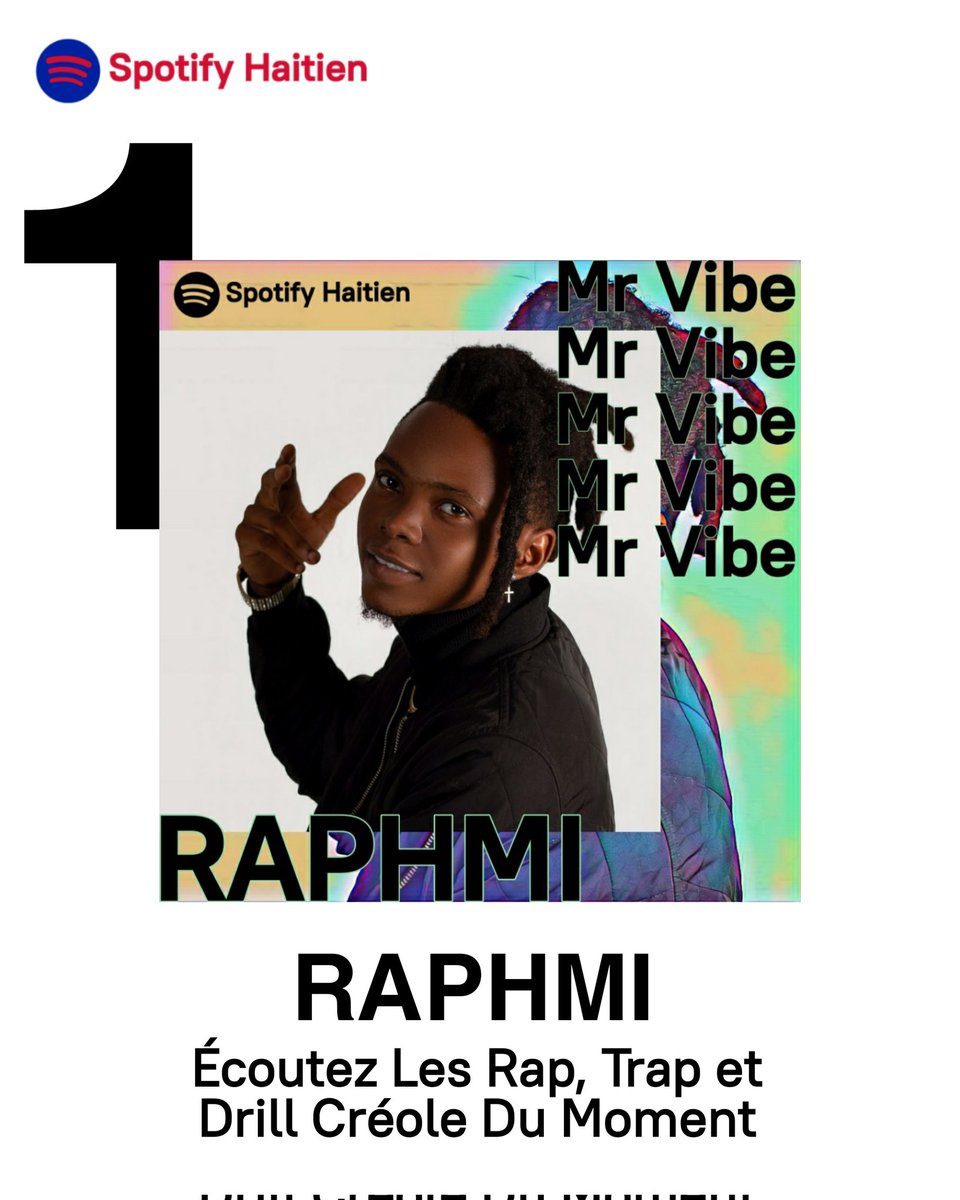globht's tweet photo. Vos six repas selon tes goûts musicaux
Retrouvez les playlists sur Spotify Haitien Playlists Sur Spotify
#RAPHMI #NENKONPA #VARYETE
#AFROKREYOL #RABODAY #LEVANJIL https://t.co/ORECAVvrse