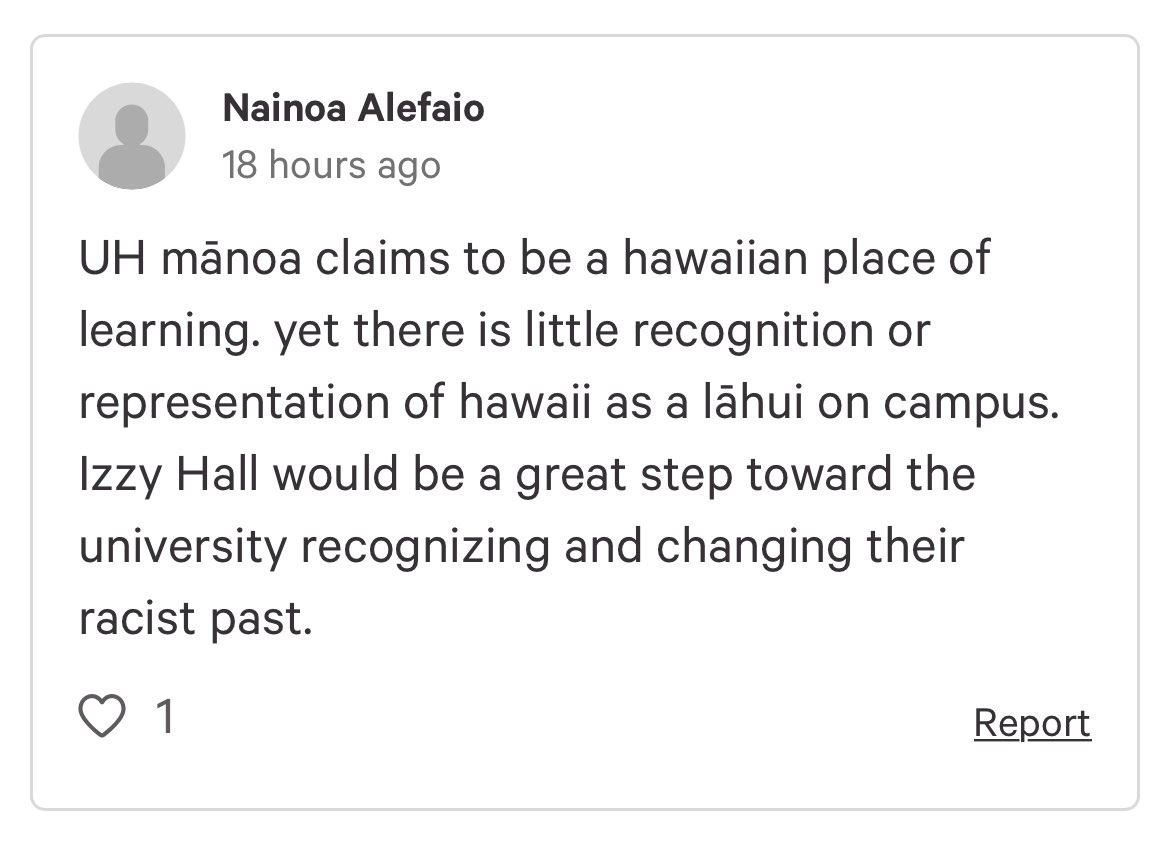 abbotthalluhm's tweet photo. Mahalo to everyone sharing and signing the petition. We’re almost to 200 signatures! Let’s keep it going! https://t.co/RTHUMH3y2H