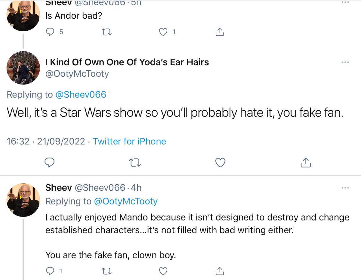 sheevsshittakes's tweet image. Just say you don’t want anything that challenges you - you just want the same regurgitated shit all the time.