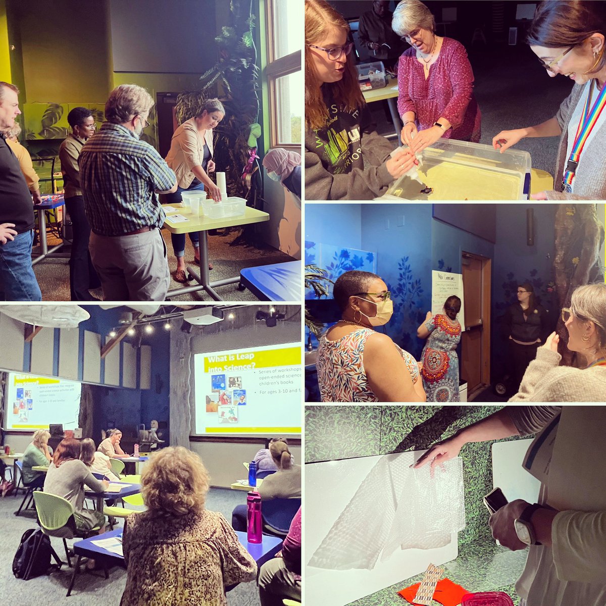 LibraryofMich's tweet image. Great day for the #LeapIntoScience training at the @detroitzoo!    
#MiLibraries #STEM #Literacy