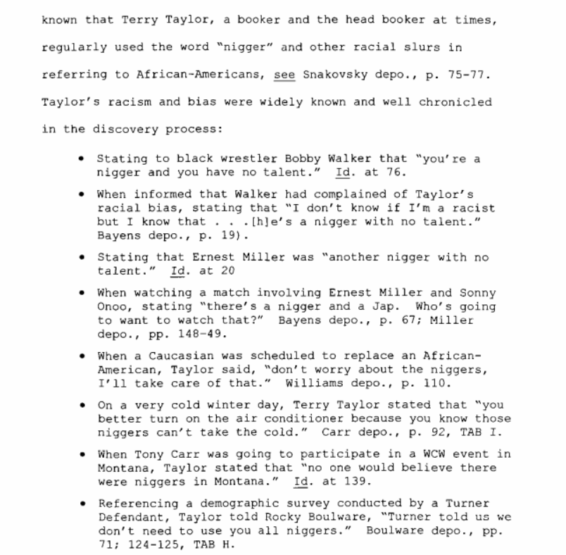 L., MA on Twitter "Who is the most racist? Probably Terry Taylor, a