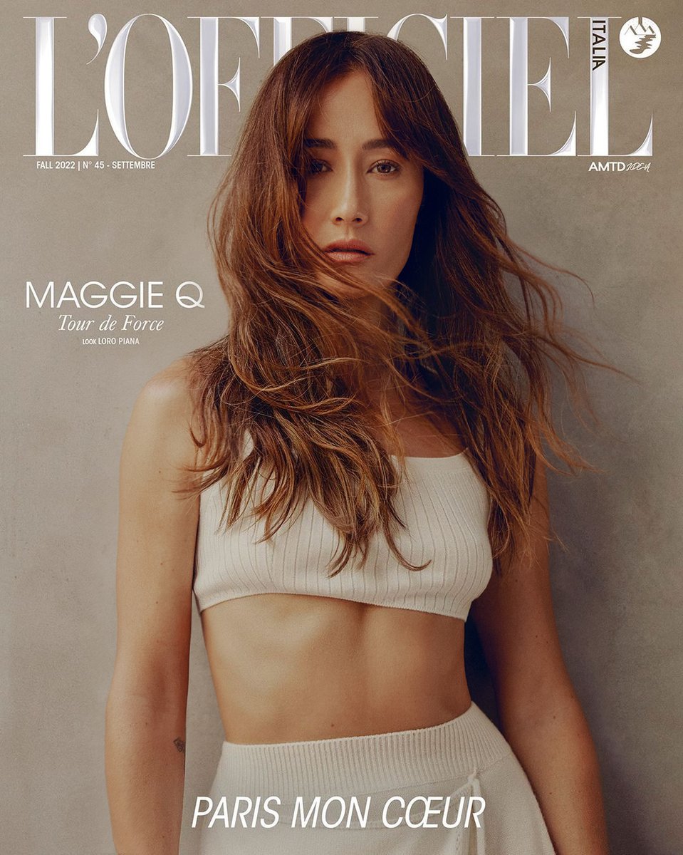 davidurbanke's tweet photo. I photographed @MaggieQ at her home for the cover of @LOfficielItalia ❤️ https://t.co/FNbXIjRAbw