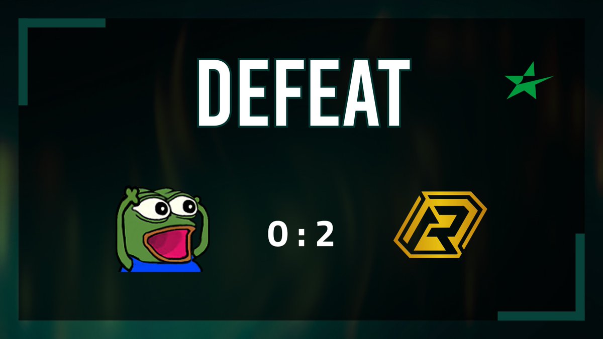 We lose 0:2 against <a href="/rejectsgaming_/">Rejects Gaming</a> (9:16, 8:16) and that means we are out of the playoffs. GGWP 🤝
See you all next season!