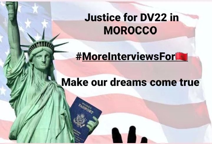 <a href="/Dv22Maroc/">DV Lottry Maroc 2022 ,2023 et 2024</a> 
<a href="/USEmbMorocco/">U.S. Embassy Morocco</a> 
#MoreInterviewsFor🇲🇦
