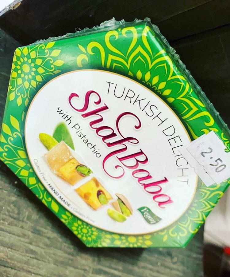 trudydavies1964's tweet photo. Glad we added these to our offering its full of eastern delight & Hand Made Gluten Free & Vegan
Turkish Delight
@trudydavies1964 #shahbaba
#pistachio #GlutenFree #TheStoreCupboard #Llanidloes #Woosnam #HealthyTreat #refillstore
#vegan #veganfood #vegansweets https://t.co/2WSJu5V4pH