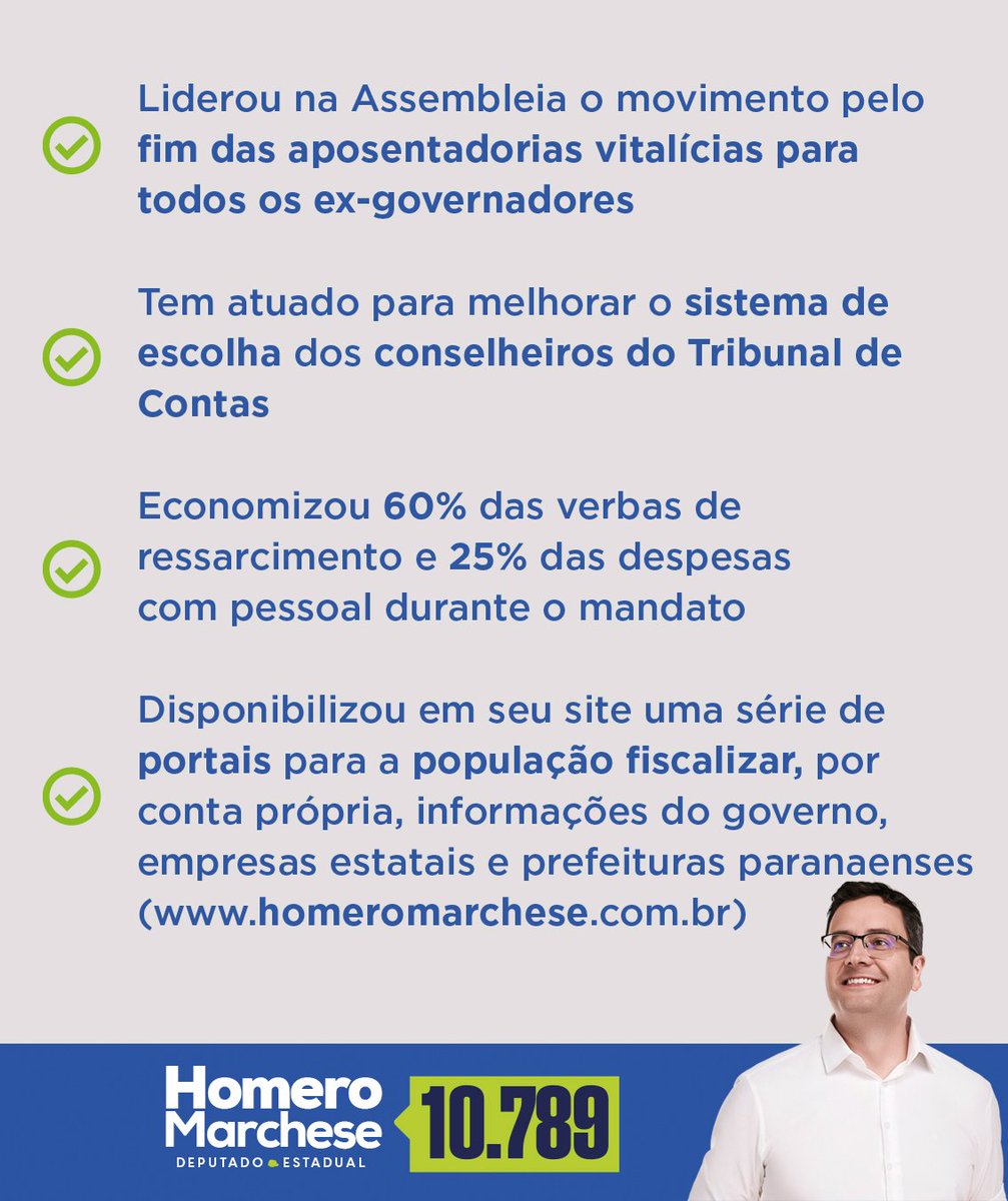 HomeroMarchese's tweet photo. Fizemos muita coisa nesses quatro anos de Assembleia. Trabalhamos muito seguindo os princípios que guiam nosso mandato. Confira um resumo das nossas ações.
VOTE 🔟7️⃣8️⃣9️⃣
#homeromarchese #maringa #maringapr #Curitiba #curitibapr https://t.co/rq6KeN3WHx
